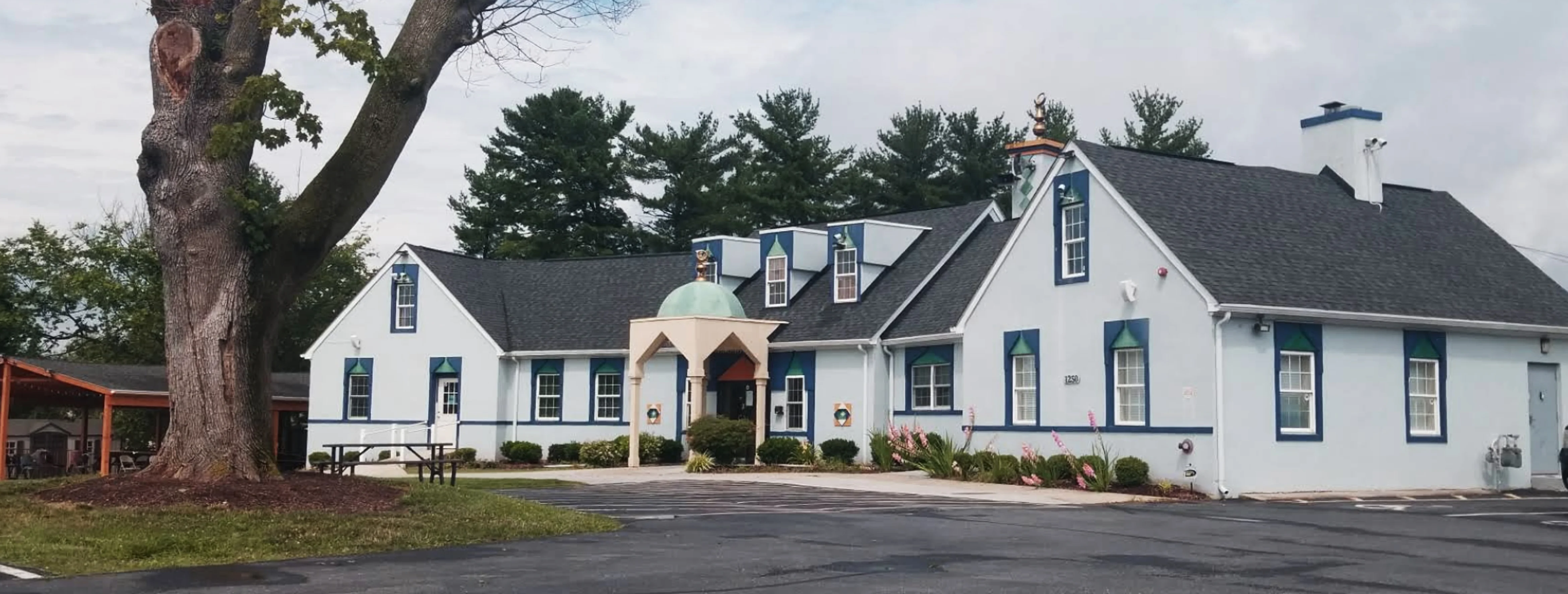 Exterior view of The Islamic Society of Frederick Frederick building